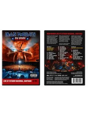 Iron Maiden En Vivo! Live at Estadio Nacional Santiago 2 DVD Concert Heavy Metal